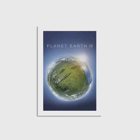 Planet Earth II Dizi Posteri Çerçevesiz Poster Duvar Dekorasyonu