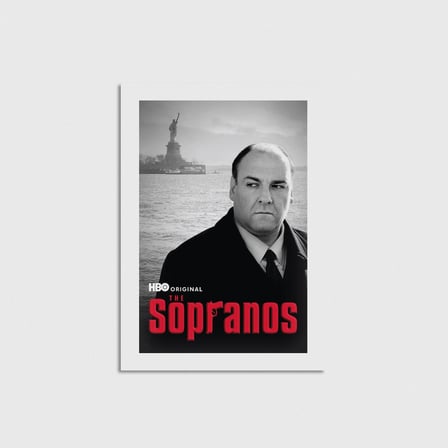 The Sopranos Dizi Posteri Çerçevesiz Poster Duvar Dekorasyonu