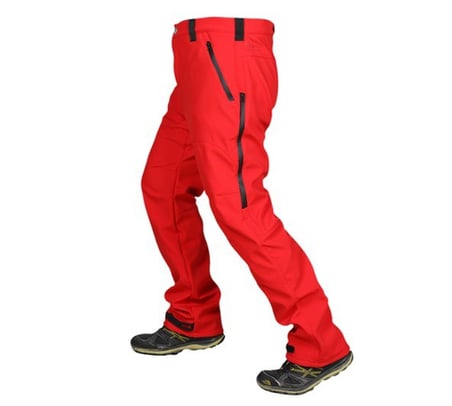 Orange Safety Softshell Kırmızı Pantolon