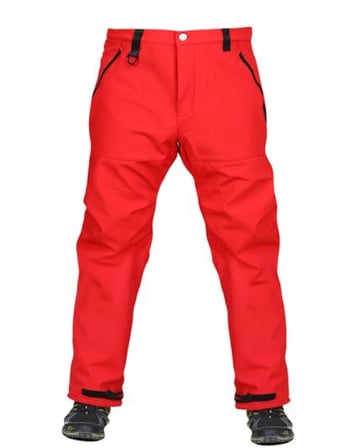 Orange Safety Softshell Kırmızı Pantolon