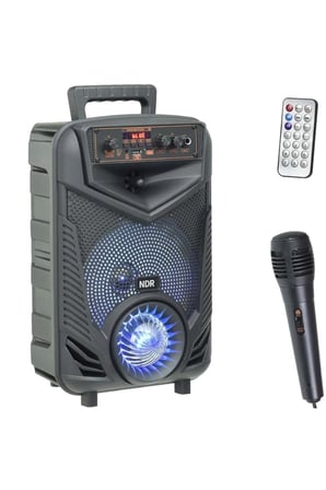 20W BLUETOOTH HOPARLÖR KABLOLU MİKROFONLU TWS ÖZELLİKLİ UZAKTAN KUMANDALI ŞARJLI SPEAKER