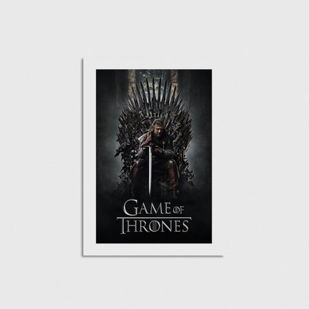 Game of Thrones Dizi Posteri Çerçevesiz Poster Duvar Dekorasyonu