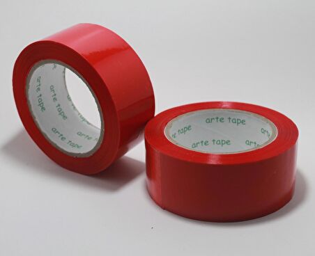 artetape 45 MM X 100 M RENKLİ KOLİ BANTI KIRMIZI