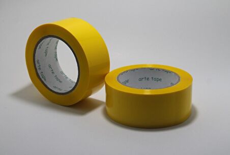 artetape 45 MM X 100 M RENKLİ KOLİ BANTI-SARI