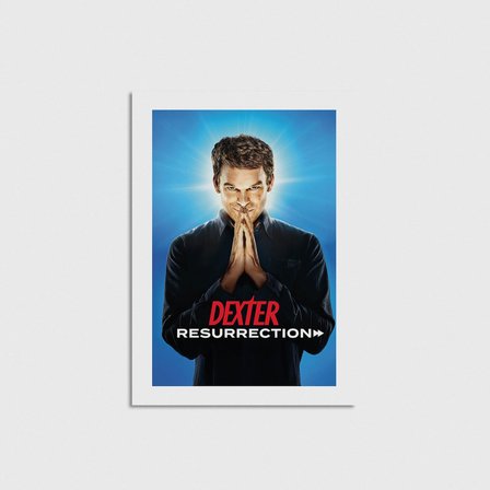 Dexter Resurrection Dizi Posteri Çerçevesiz Poster Duvar Dekorasyonu