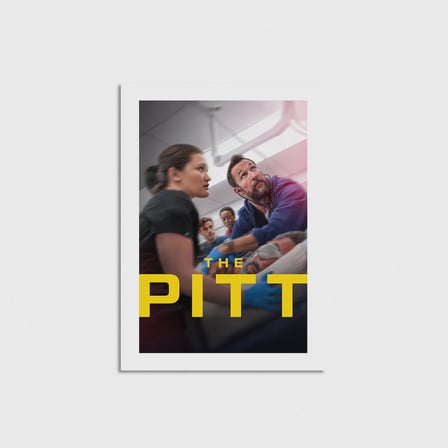 The Pitt Dizi Posteri Çerçevesiz Poster Duvar Dekorasyonu
