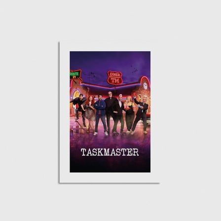 Taskmaster Dizi Posteri Çerçevesiz Poster Duvar Dekorasyonu