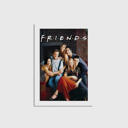 Friends Dizi Posteri Çerçevesiz Poster Duvar Dekorasyonu