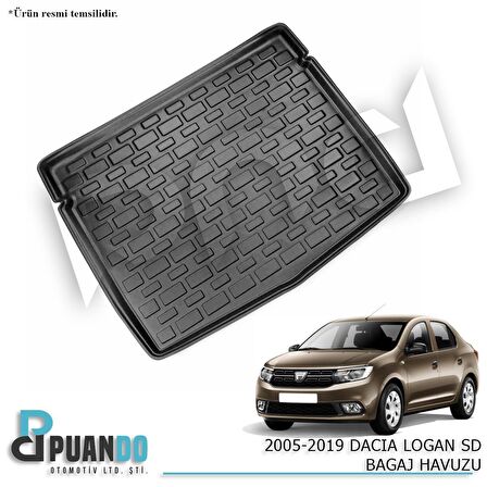 ARACA ÖZEL 2005-2019 DACIA LOGAN SD BAGAJ HAVUZU