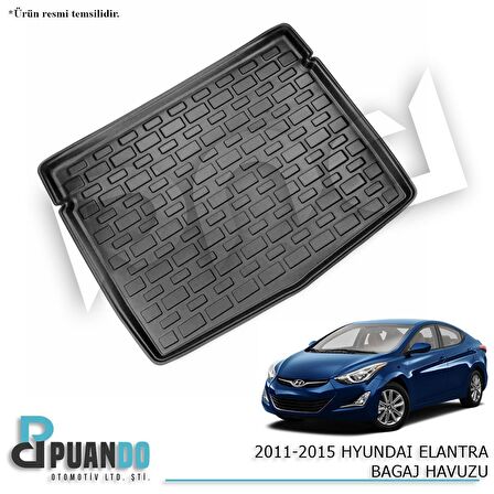 ARACA ÖZEL 2011-2015 HYUNDAI ELANTRA SD BAGAJ HAVUZU