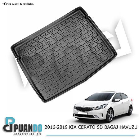 ARACA ÖZEL 2016-2019 KIA CERATO SD BAGAJ HAVUZU