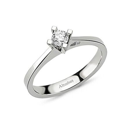 Pırlanta Tektaş Yüzük