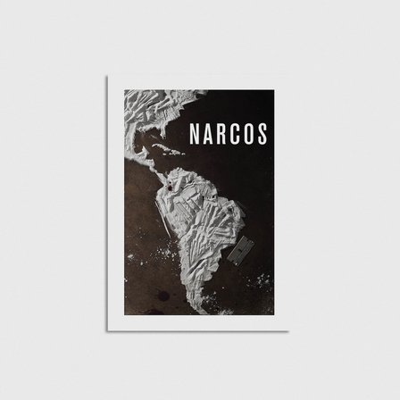 Narcos Dizi Posteri Çerçevesiz Poster Duvar Dekorasyonu