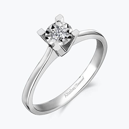 Pırlanta Tektaş Yüzük