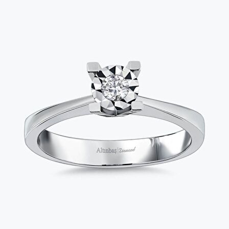 Pırlanta Tektaş Yüzük