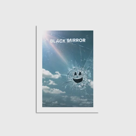 Black Mirror Dizi Posteri Çerçevesiz Poster Duvar Dekorasyonu