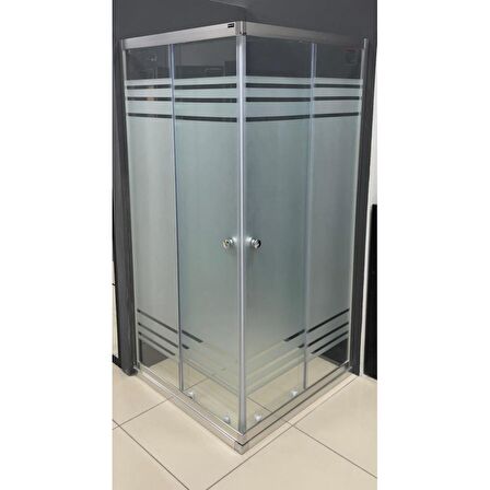 Durul Duşakabin Kare Desenli