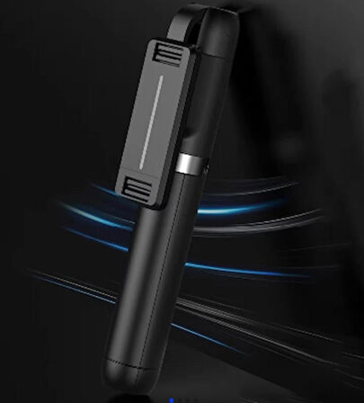 Uzaktan Kumandalı Bluetooth Özellikli Selfie Çubuğu, Uzatabilir Masa Üstü Kullanılabilir Tripot P50