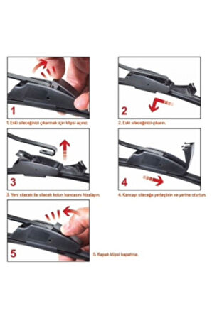 Volkswagen Polo Silecek Takımı (2005-2009) 