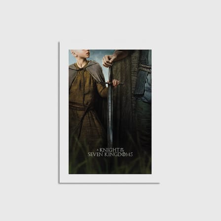 A Knight of the Seven Kingdoms Dizi Posteri Çerçevesiz Poster Duvar Dekorasyonu