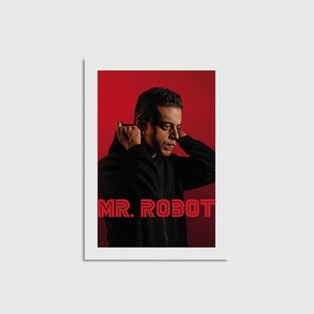 Mr. Robot Dizi Posteri Çerçevesiz Poster Duvar Dekorasyonu