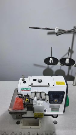SEWPOWER MOONSTAR P6 4 İP AKILLI FULL OTOMATİK OVERLOK MAKİNASI