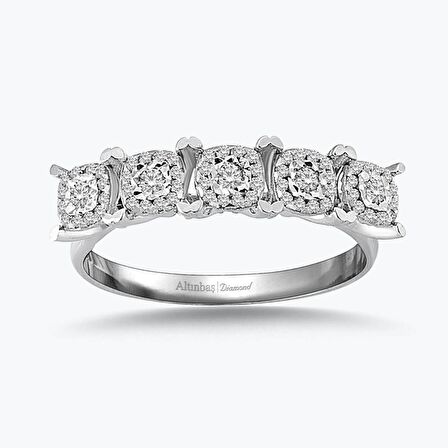 Pırlanta Beştaş Yüzük