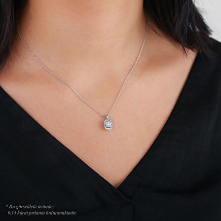 Pırlanta Baget Kolye