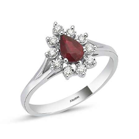 Pırlanta Yakut Yüzük