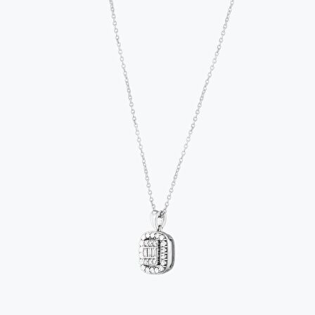 Pırlanta Baget Kolye