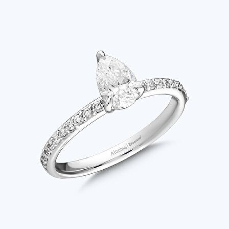 Pırlanta Damla Yüzük