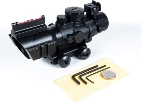 Özel Seri Spike 4x32 Combact Scope Av Malzemesi Spor Optiği Atış Nişangahı