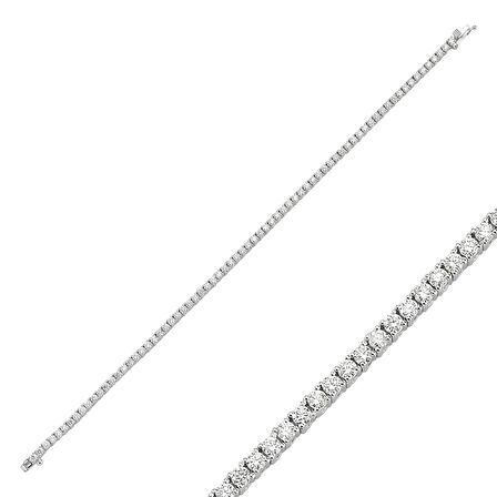 Pırlanta Su Yolu Bileklik