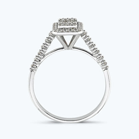 Pırlanta Baget Yüzük