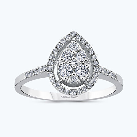 Pırlanta Damla Yüzük