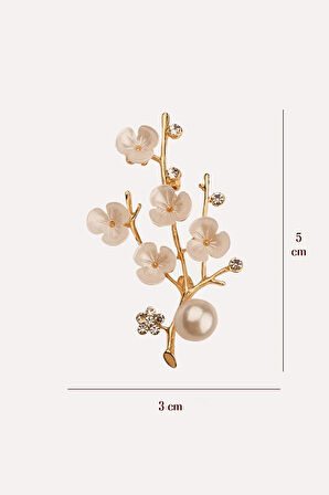 Bahar Dalı Broş