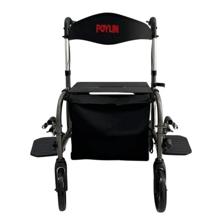 Poylin P777P Alüminyum Pedallı Lüks Rollatör