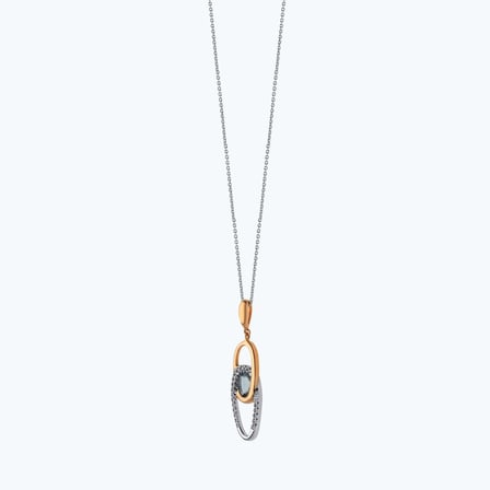 Pırlanta London Blue Topaz Kolye