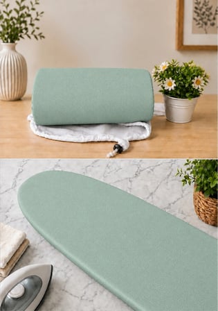 Pionny Duck Kumaş Keçeli Ütü Masası Kılıfı - 55x140 cm - Mint