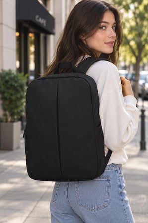 Pionny Notebook Sırt Çantası - Siyah