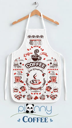 Pionny Mutfak Önlüğü - Coffee