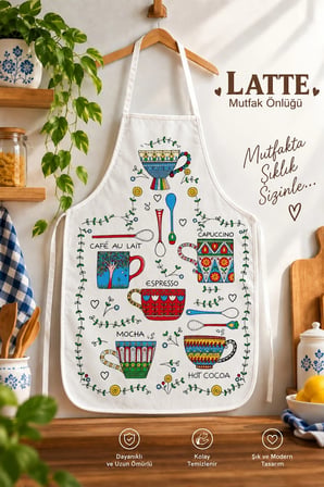 Pionny Mutfak Önlüğü - Latte