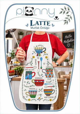 Pionny Mutfak Önlüğü - Latte