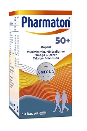 Pharmaton 50 Plus 30 Kapsül