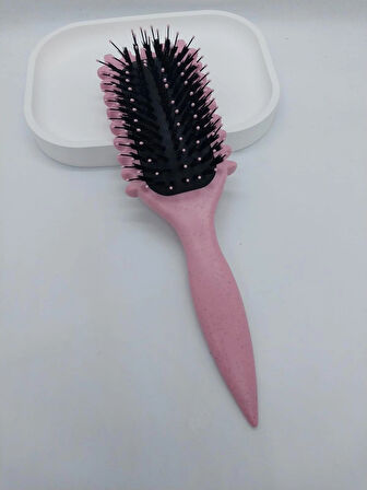 HACİM VEREN, BUKLE BELİRGİNLEŞTİRİCİ, ŞEKİLLENDİRİCİ SAÇ FIRÇASI, BELİRGİN BUKLELER