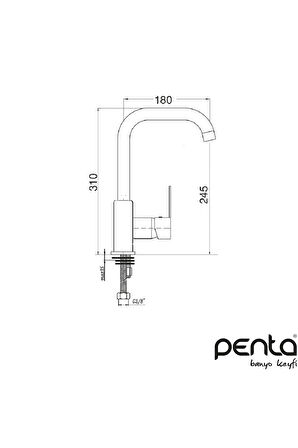 Agena Evye Bataryası (L Borulu) P915G