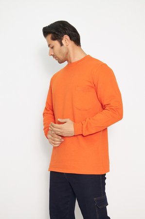 Sıfır Yaka Sweat %100 Pamuk