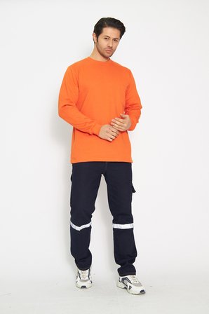 Sıfır Yaka Sweat %100 Pamuk