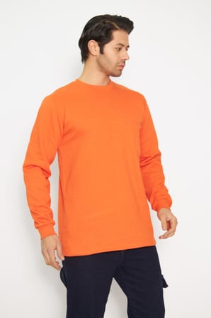 Sıfır Yaka Sweat %100 Pamuk
