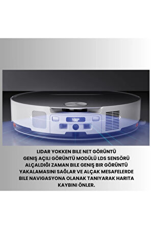 Yeni Uyarlanabilir Rota Algoritması Ultrasonik Halı Algılama Akıllı Robot Süpürge